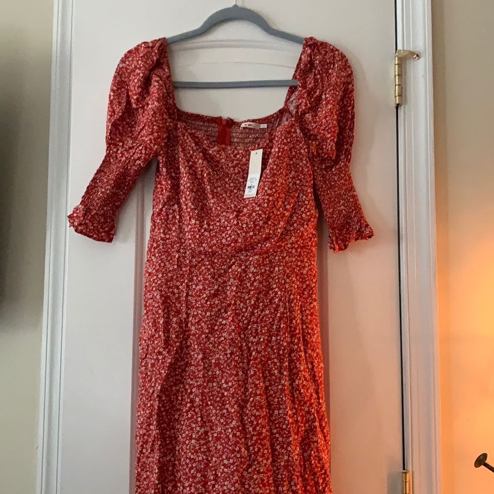 Francesca’s - Sabrina ditsy floral midi dress